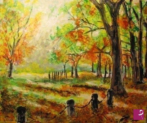 quadri in vendita online - Autunno