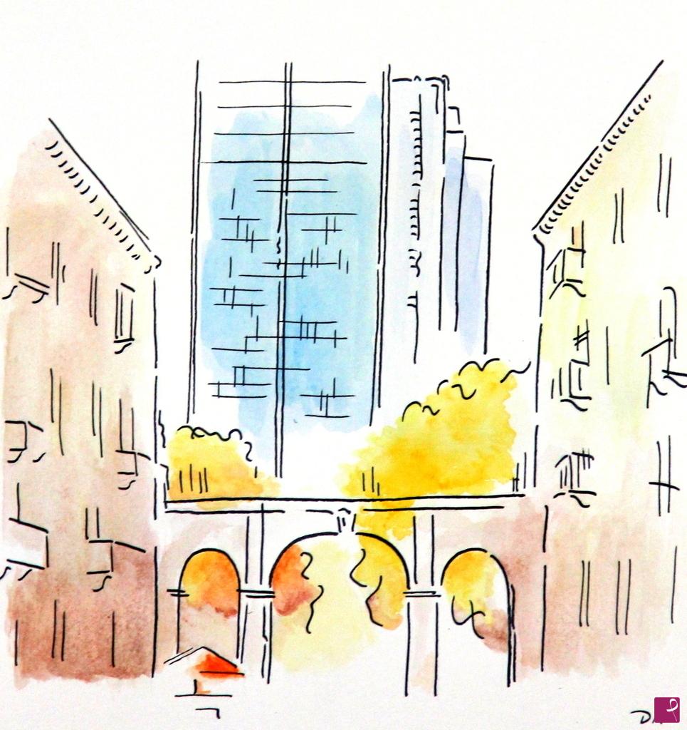 quadri in vendita online - Autunno a Torino