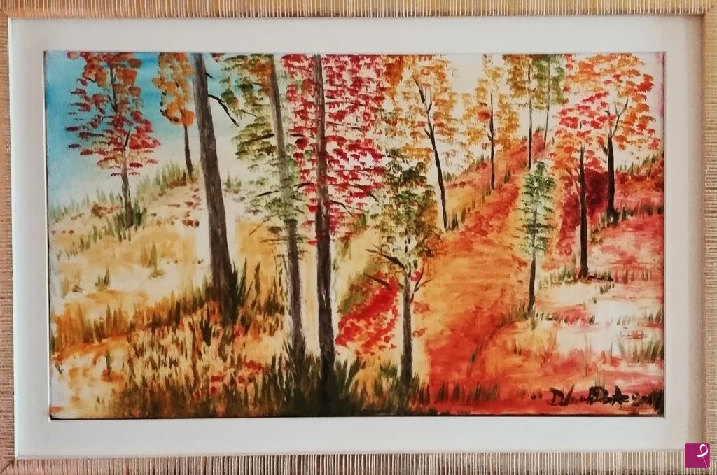 quadri in vendita online - Autunno in Cansiglio 