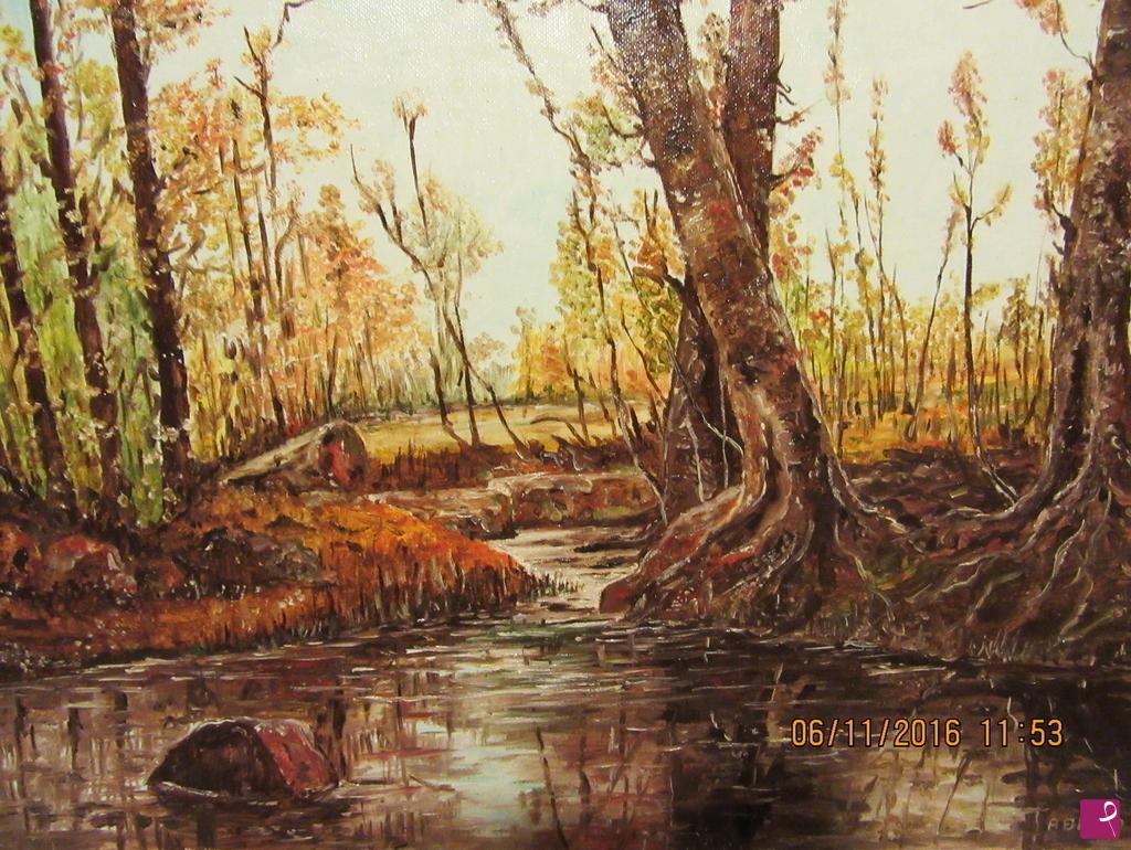 quadri in vendita online - autunno nel bosco