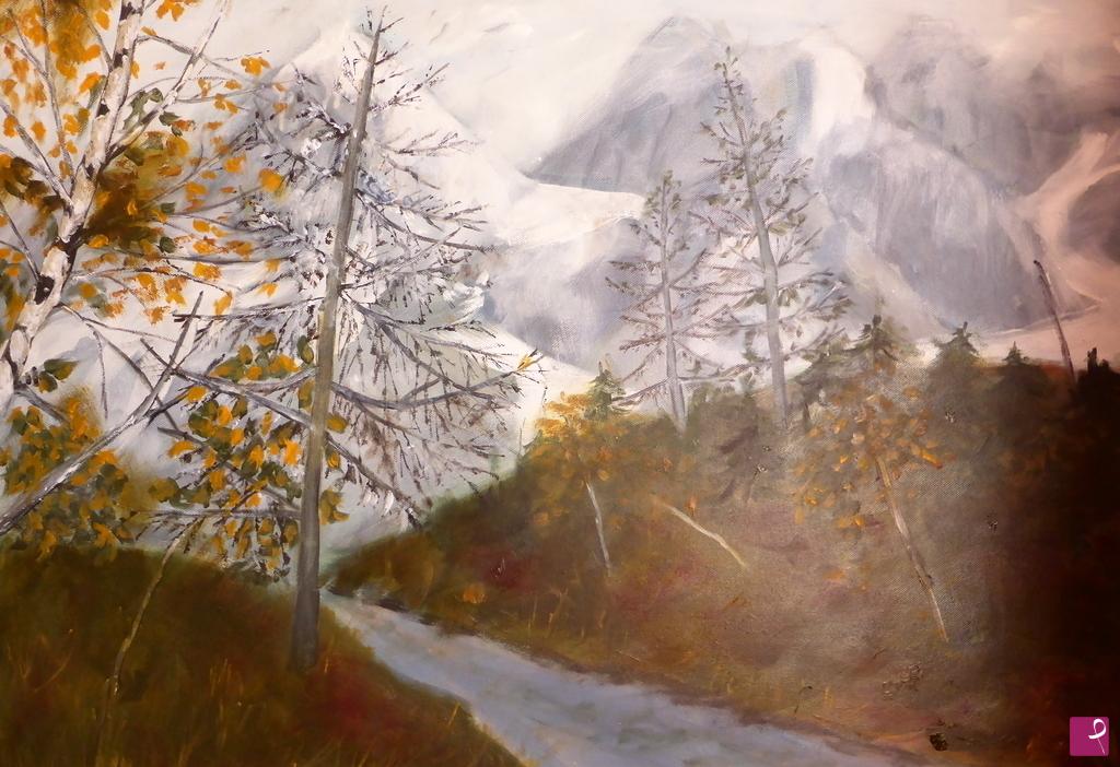quadri in vendita online - autunno nelle dolomiti