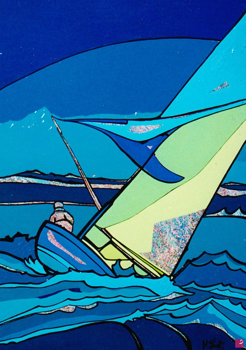 quadri in vendita online - avanti con lo spinnaker