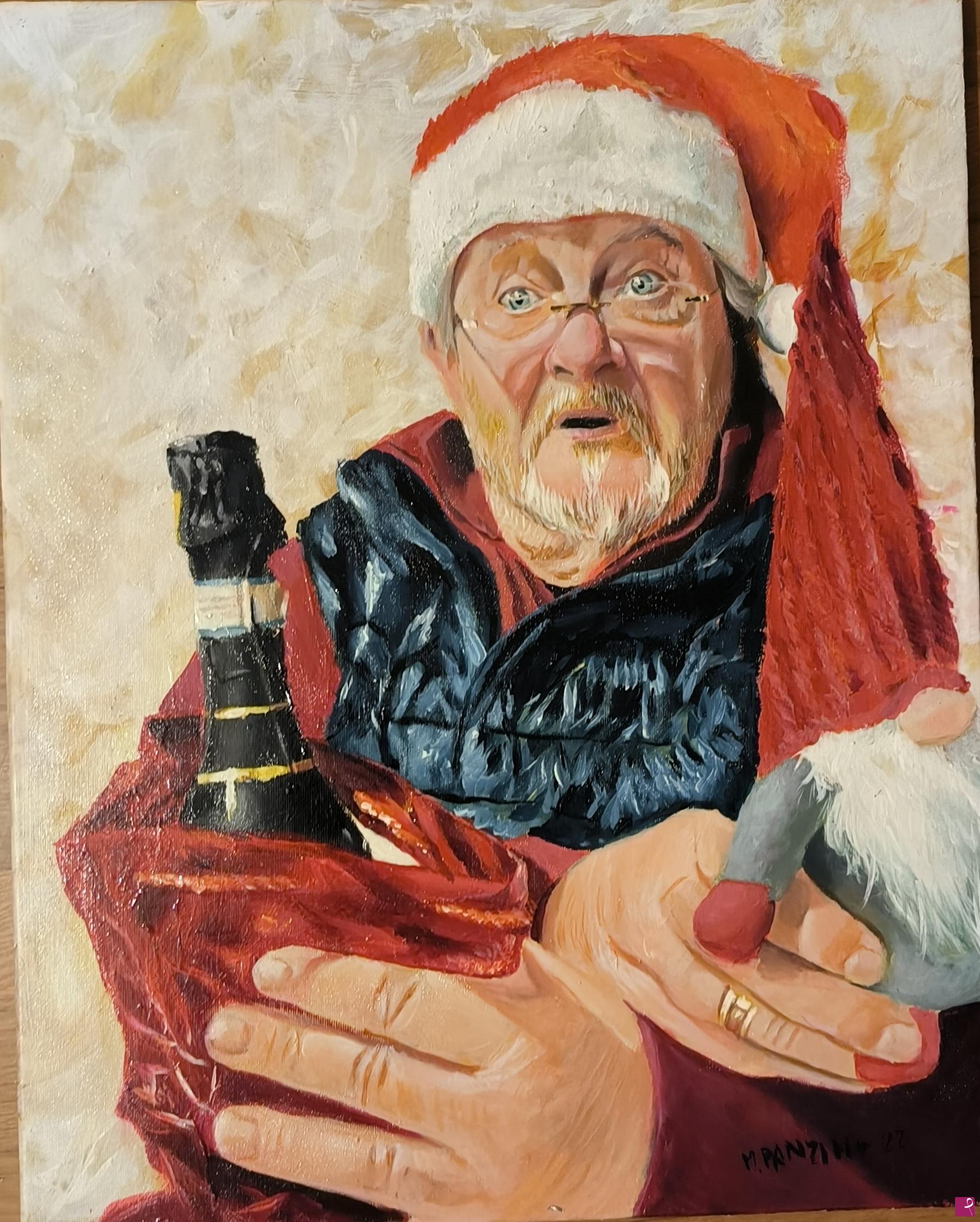 quadri in vendita online - Babbo Natale