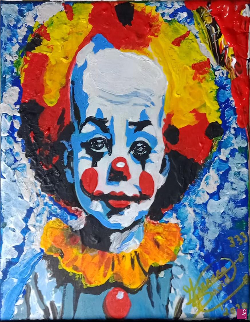 quadri in vendita online - Baby Clown