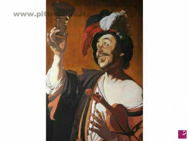 quadri in vendita online - Bacco gitano