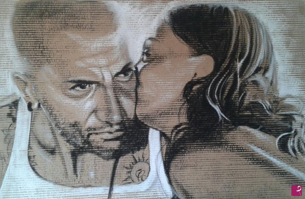 quadri in vendita online - Bacio