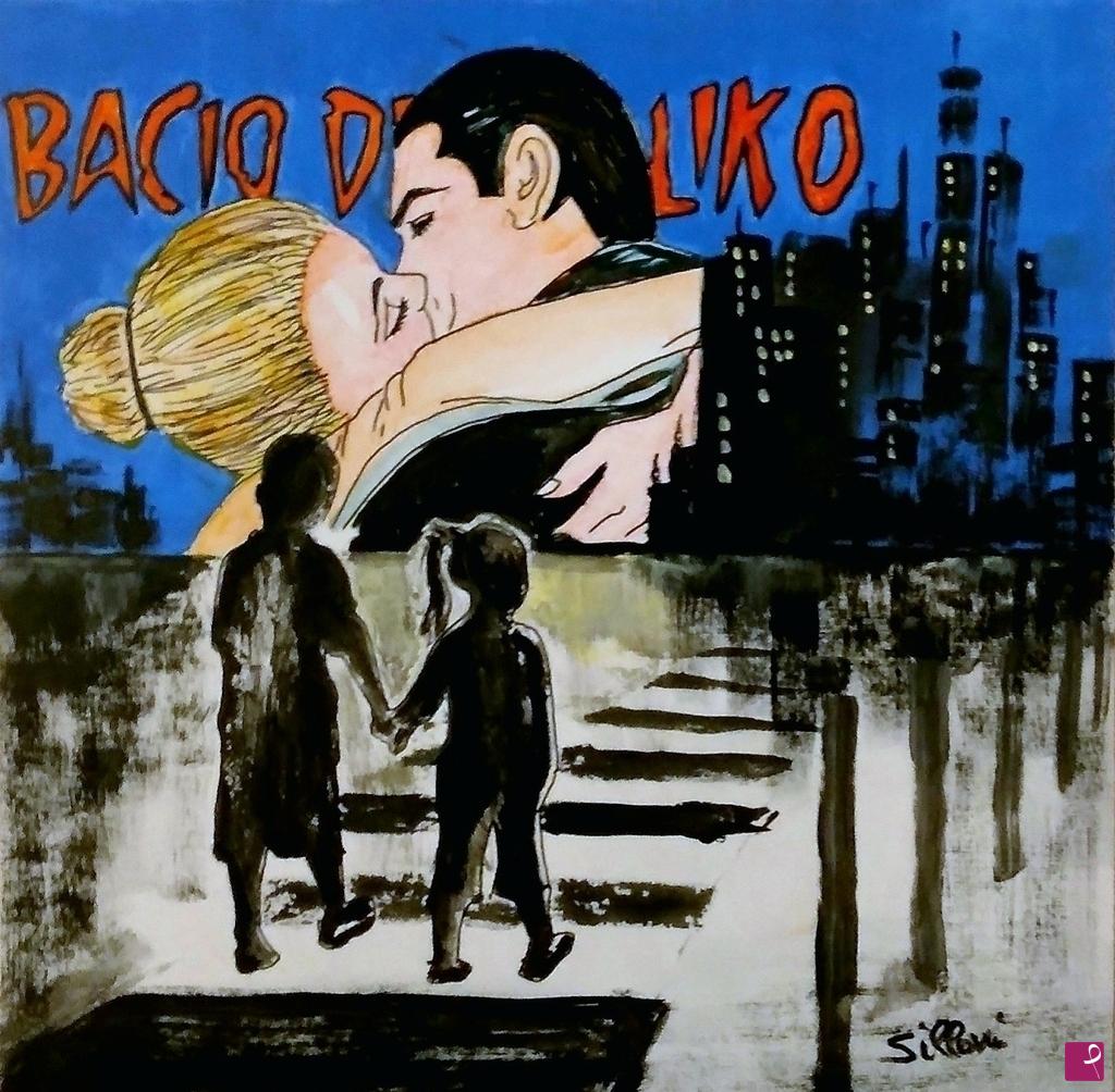 quadri in vendita online - Bacio diaboliko