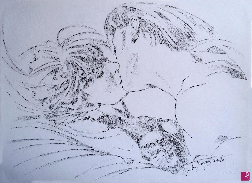 quadri in vendita online - BACIO DOPO BACIO  -   KISS AFTER KISS