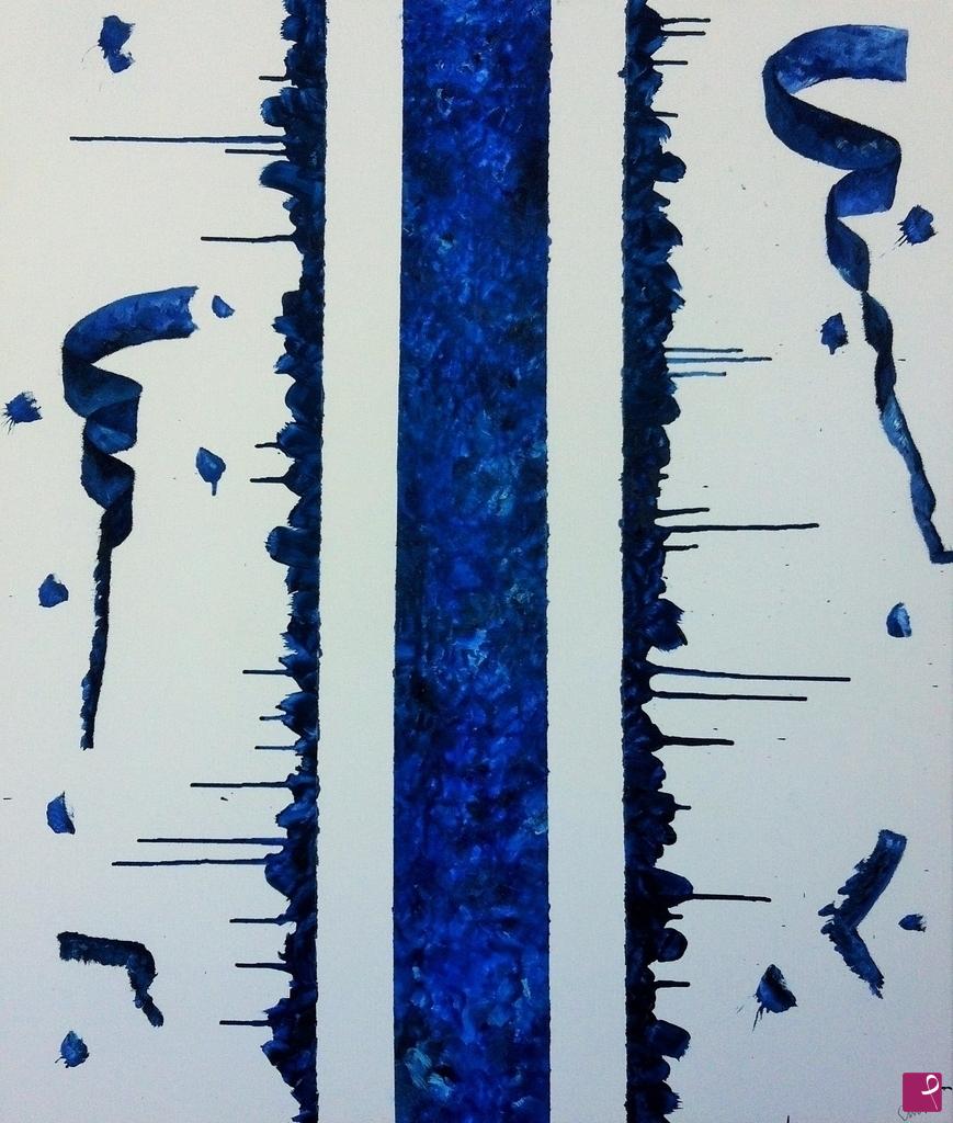 quadri in vendita online - Back to Blue #1 - Conceptual version