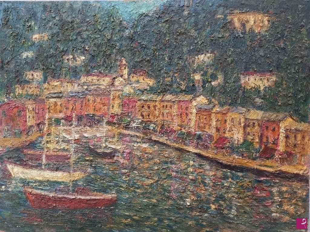 quadri in vendita online - Baia di portofino