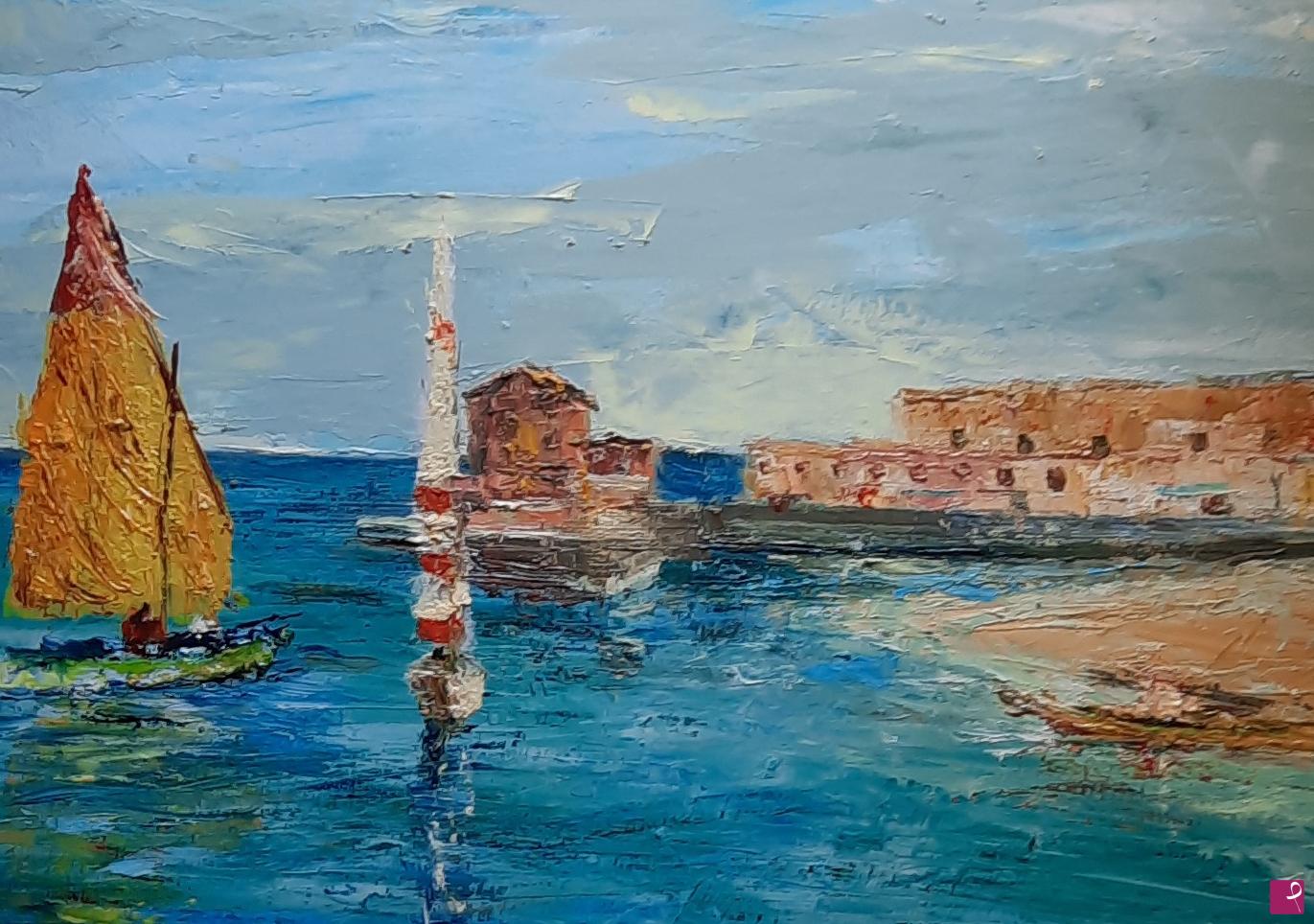 quadri in vendita online - Baia siciliana