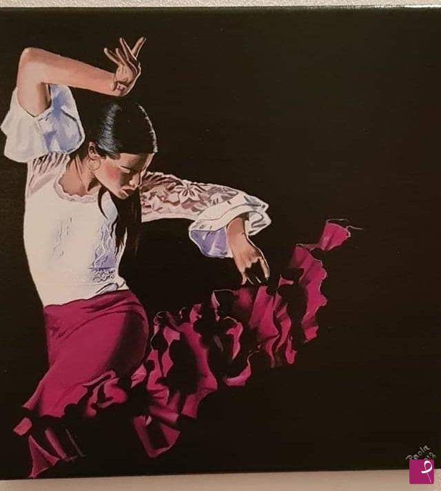 quadri in vendita online - Balla balla ballerina