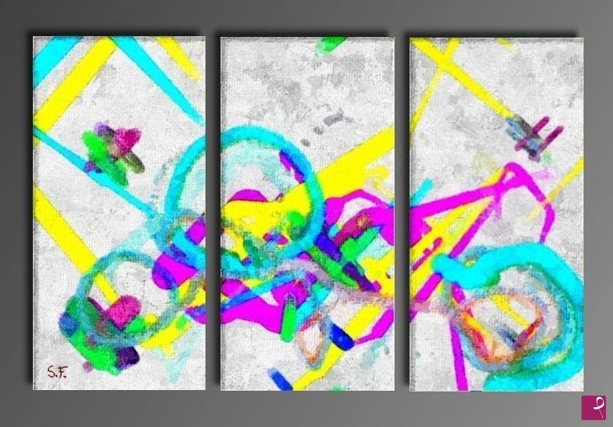 quadri in vendita online - Ballata dei colori