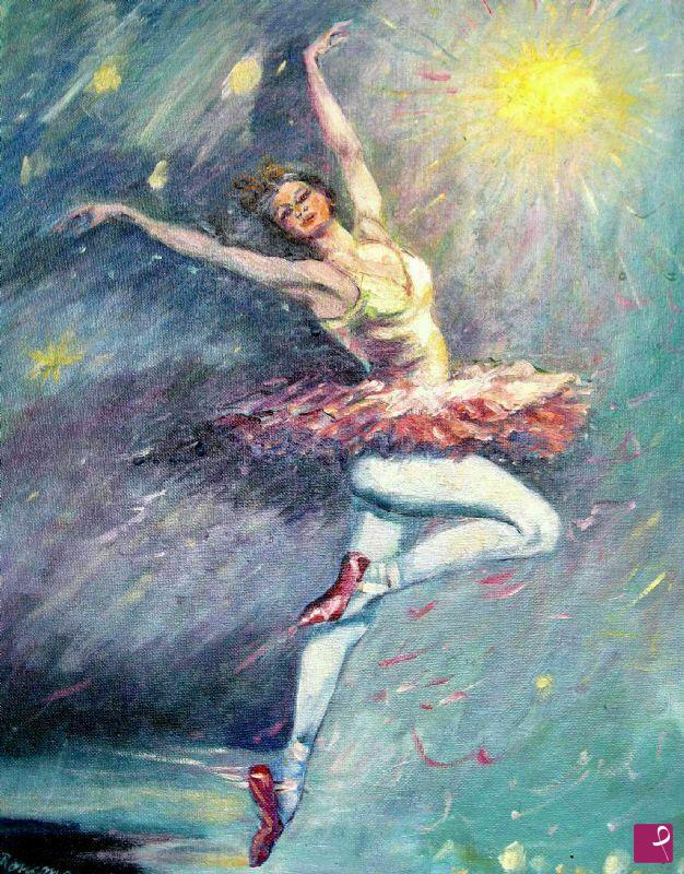 quadri in vendita online - Ballerina