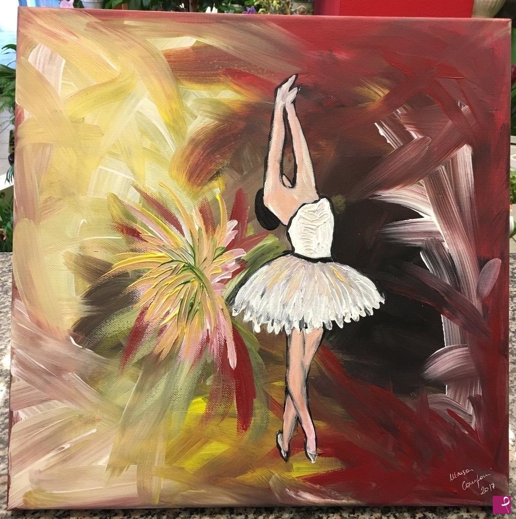 quadri in vendita online - Ballerina 
