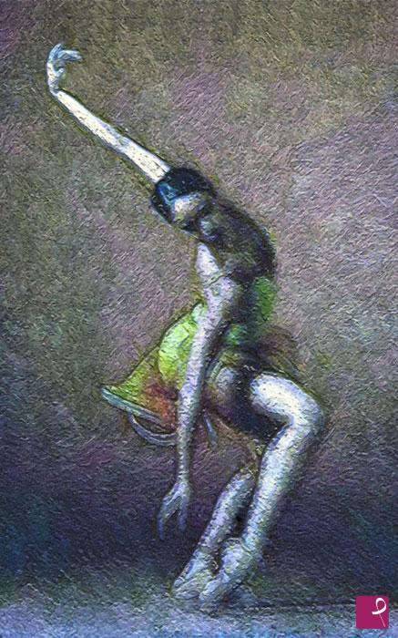 quadri in vendita online - Ballerina