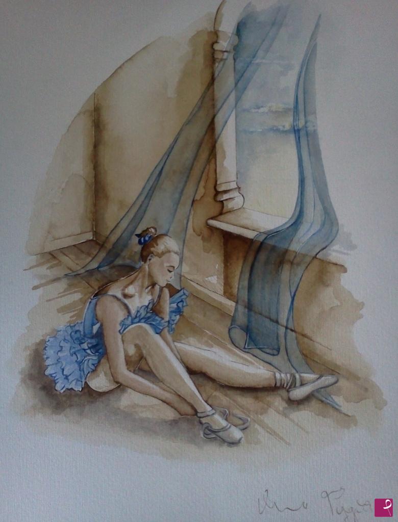 quadri in vendita online - ballerina