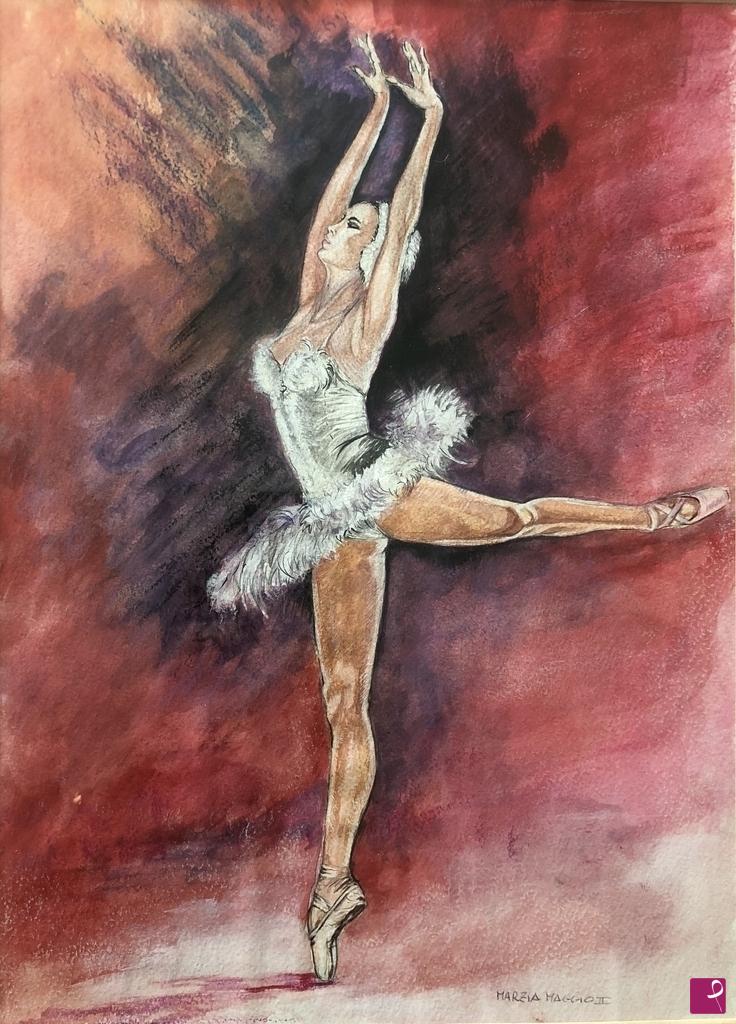 quadri in vendita online - Ballerina