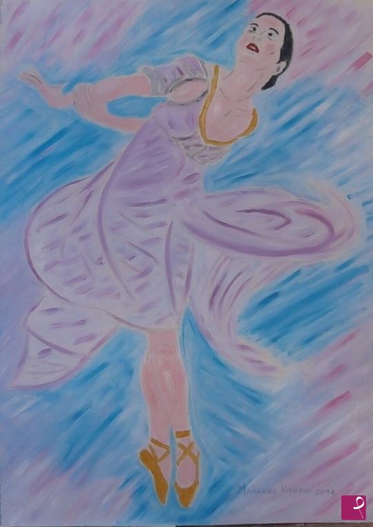 quadri in vendita online - Ballerina