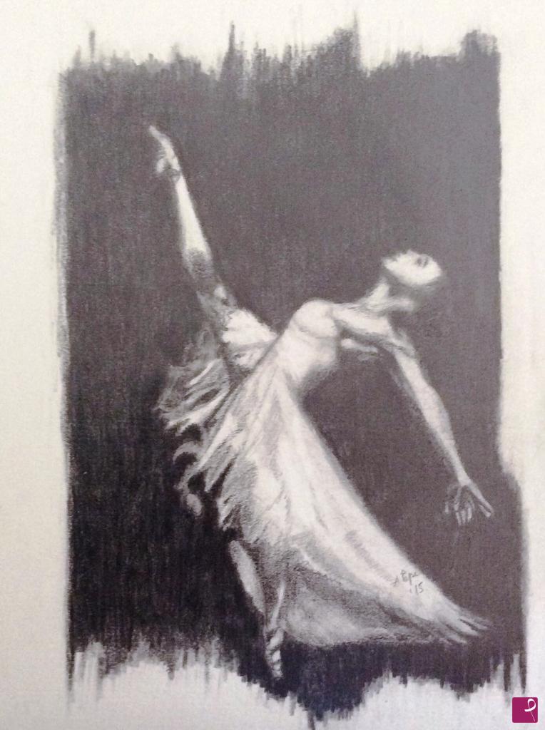 quadri in vendita online - Ballerina