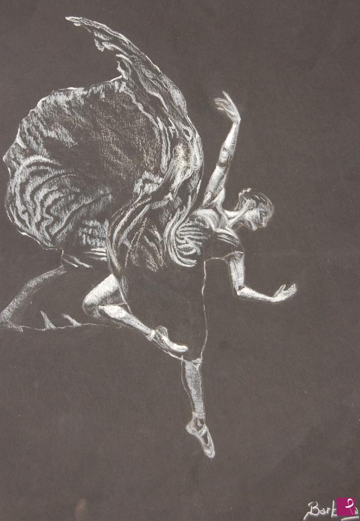 quadri in vendita online - Ballerina