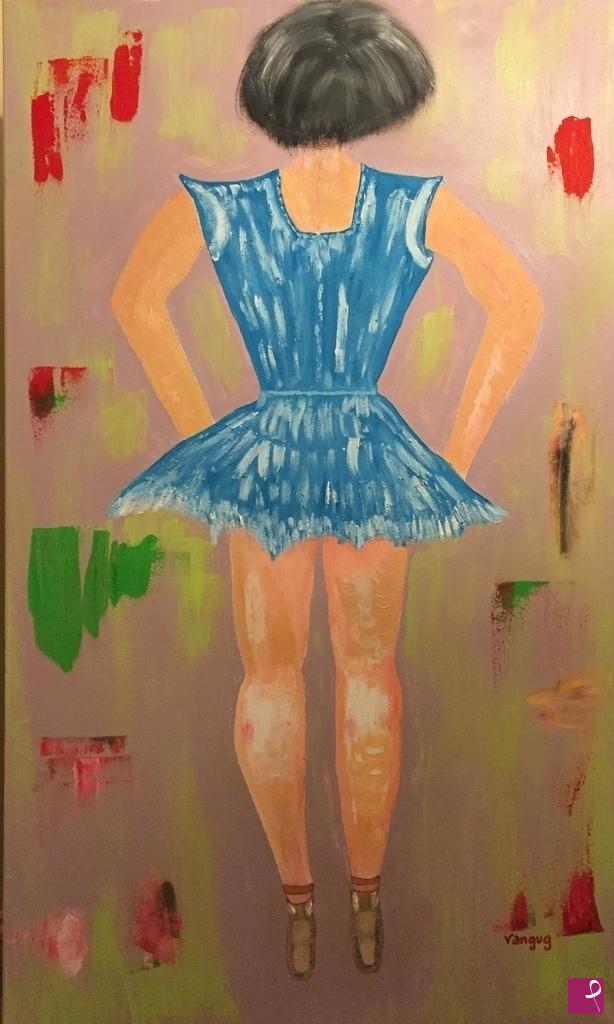 quadri in vendita online - Ballerina
