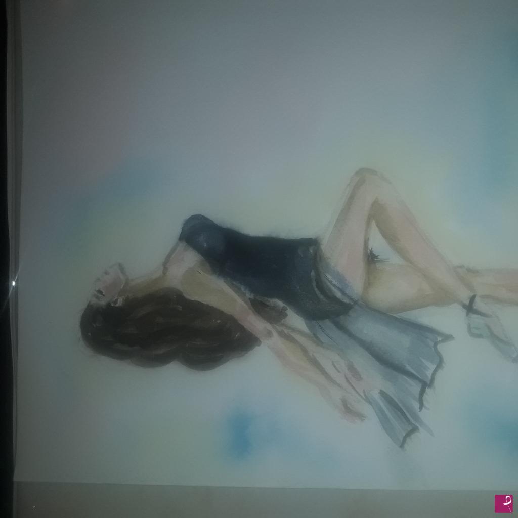 quadri in vendita online - Ballerina 