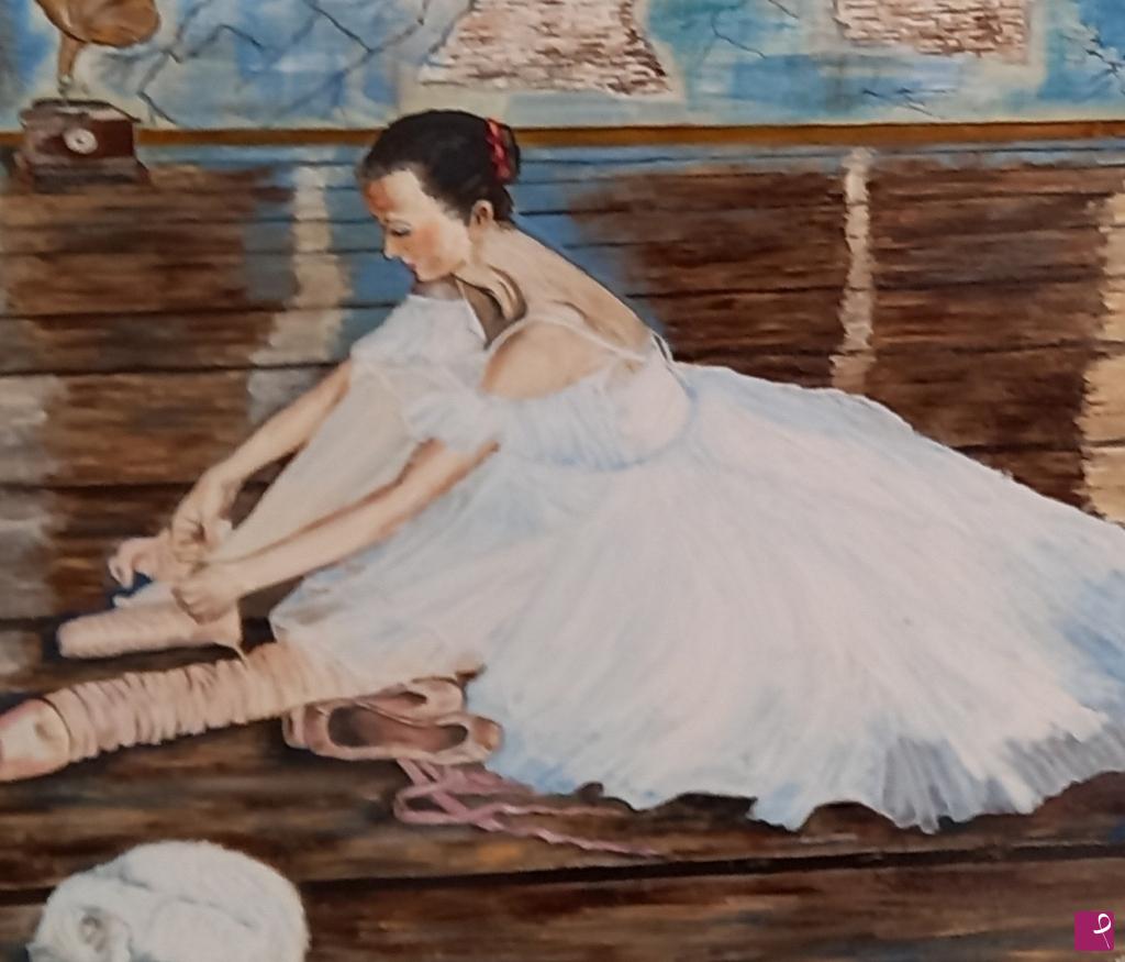 quadri in vendita online - Ballerina