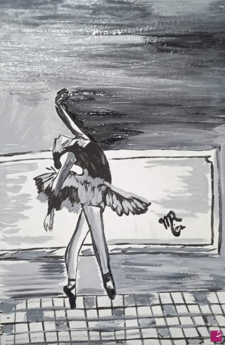 quadri in vendita online - Ballerina