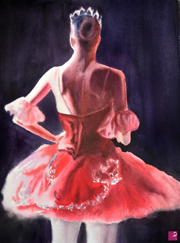 quadri in vendita online - Ballerina