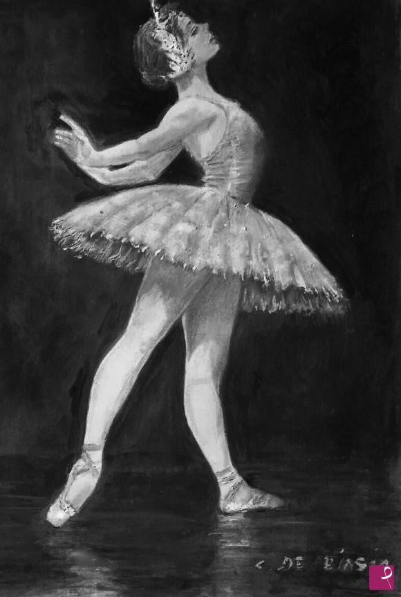quadri in vendita online - ballerina