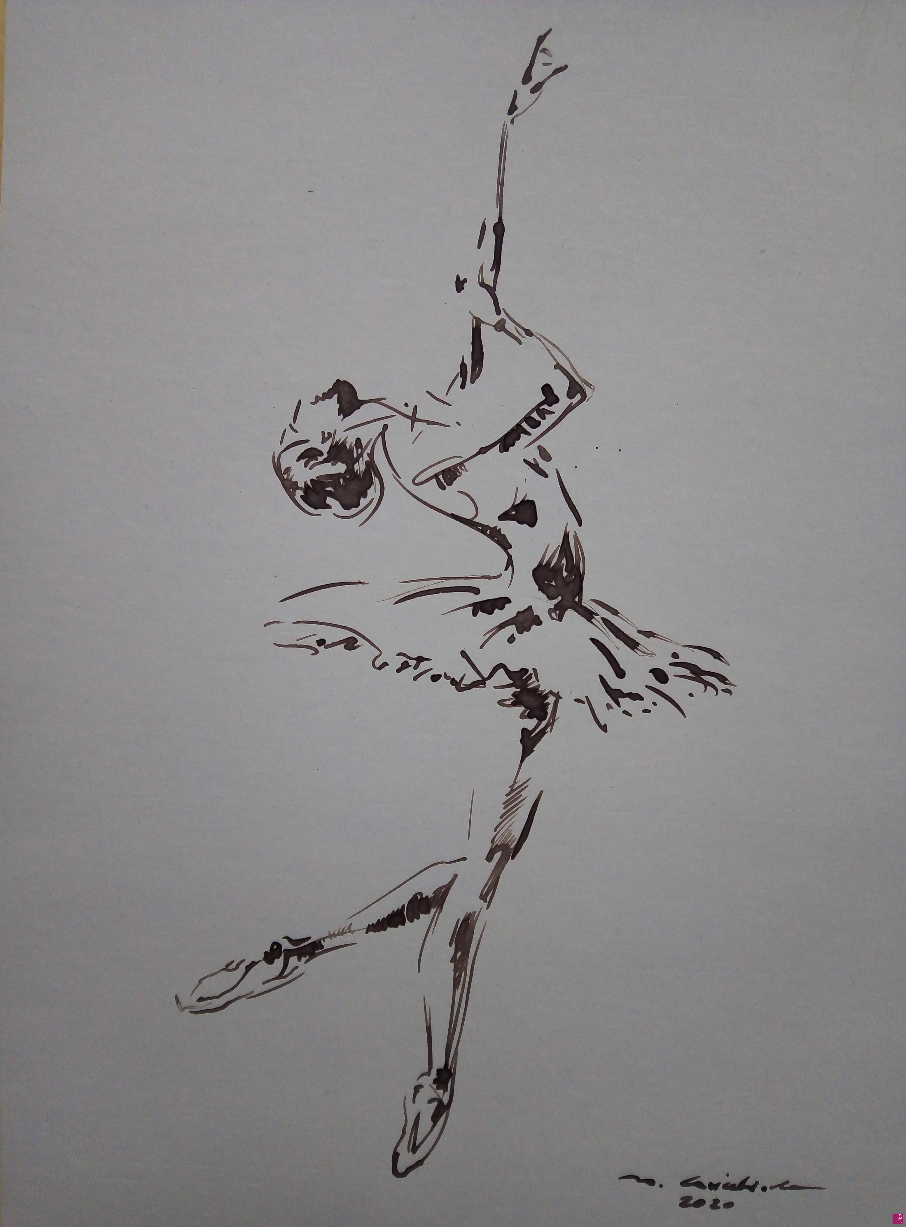quadri in vendita online - ballerina