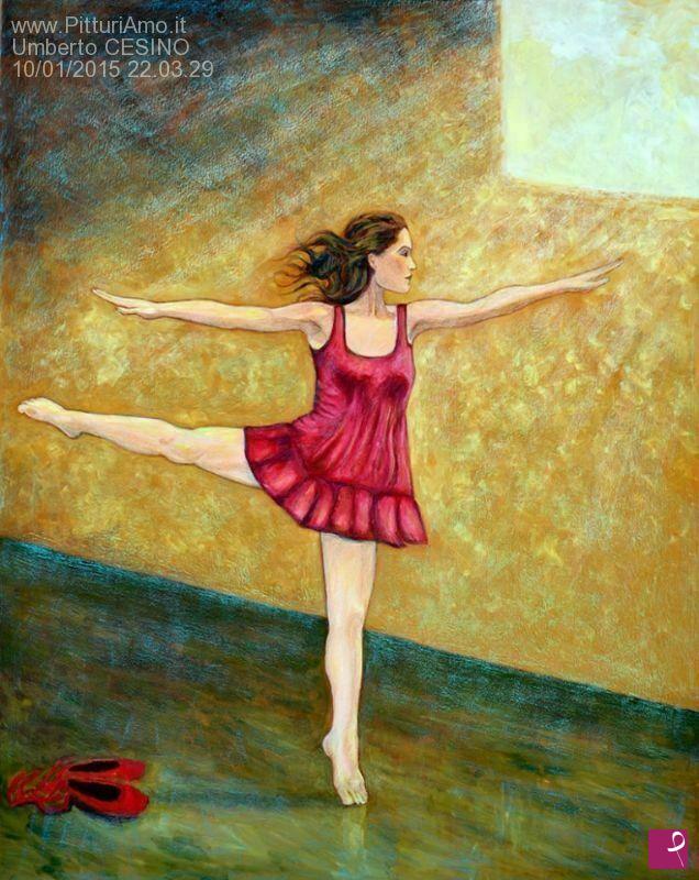 quadri in vendita online - Ballerina
