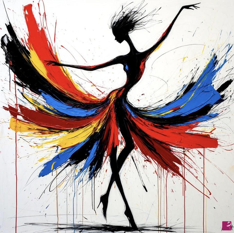 quadri in vendita online - Ballerina