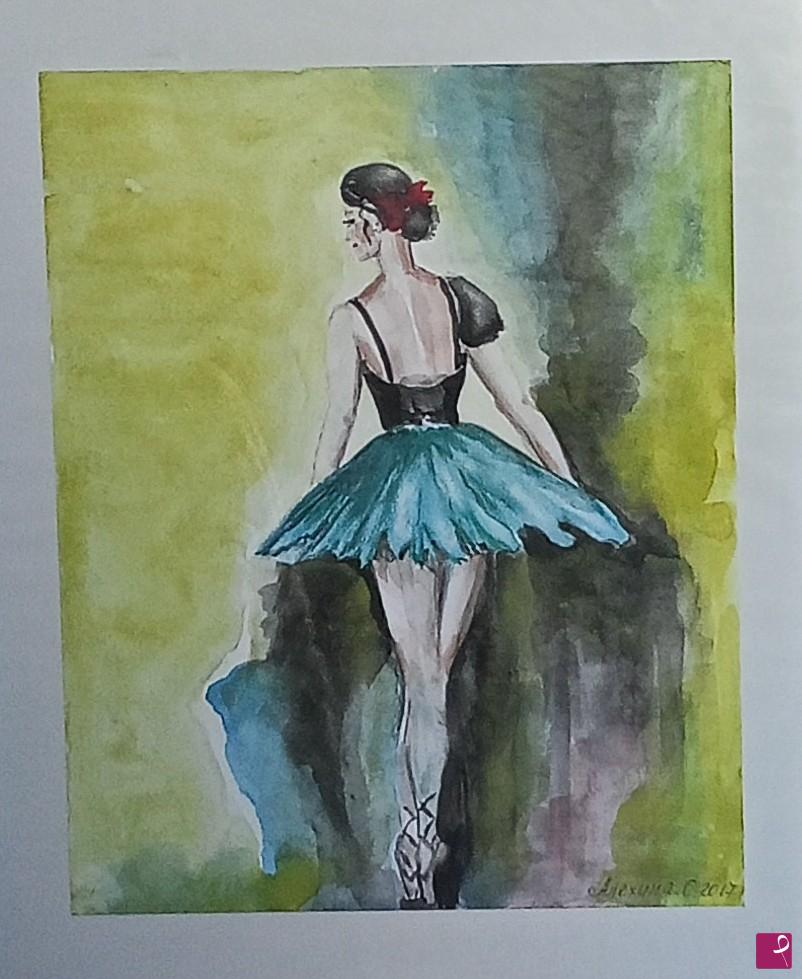 quadri in vendita online - Ballerina