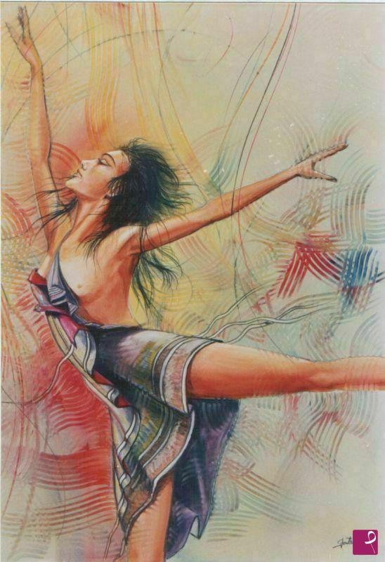 quadri in vendita online - ballerina