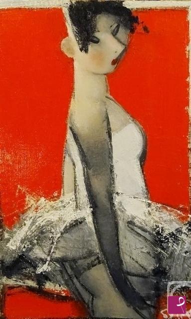 quadri in vendita online - Ballerina