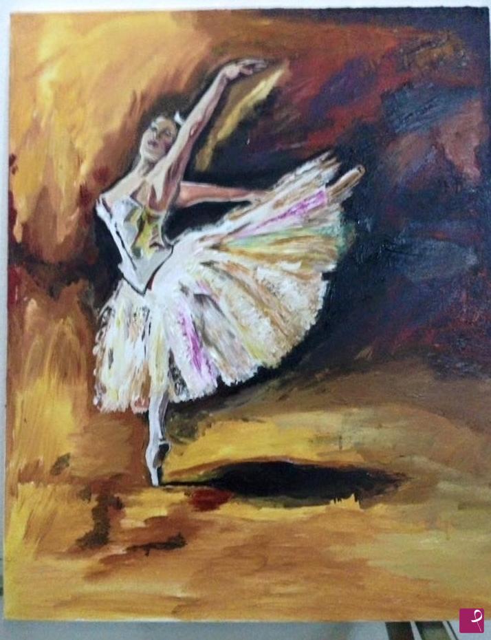 quadri in vendita online - Ballerina 
