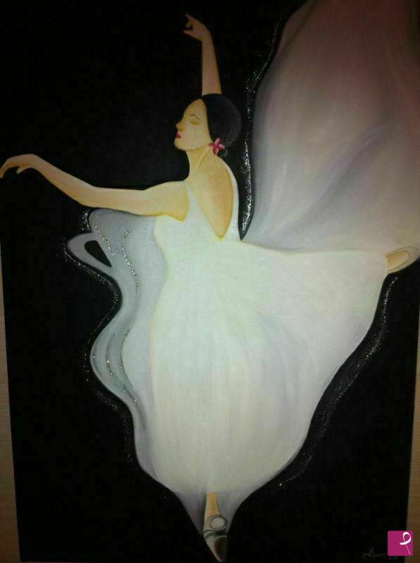 quadri in vendita online - Ballerina