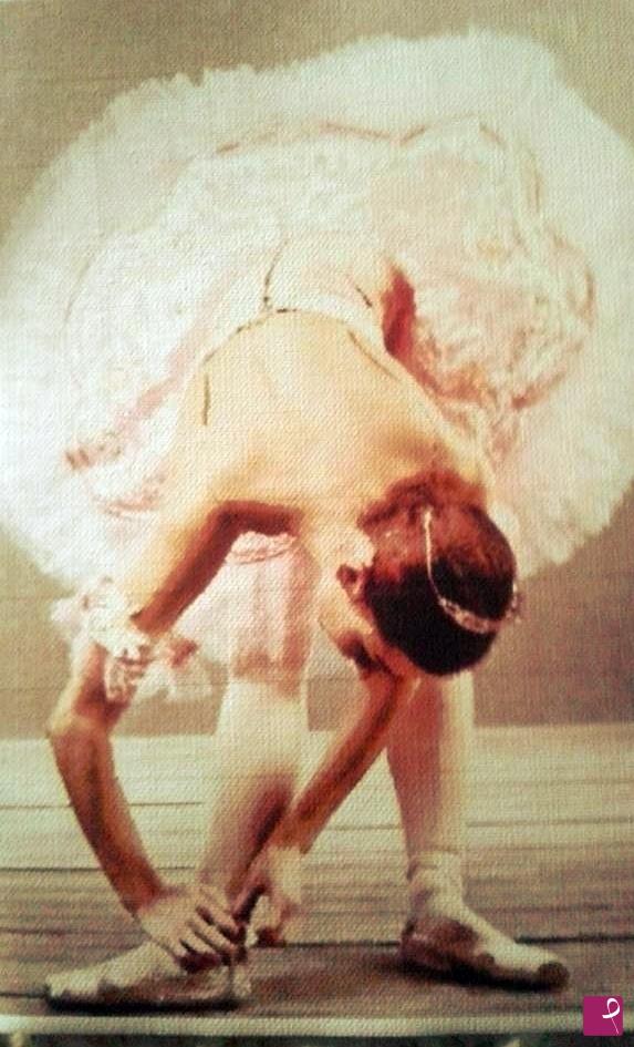 quadri in vendita online - ballerina in rosa