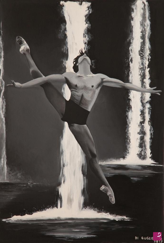 quadri in vendita online - Ballerino
