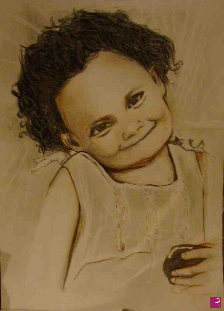 quadri in vendita online - bambina