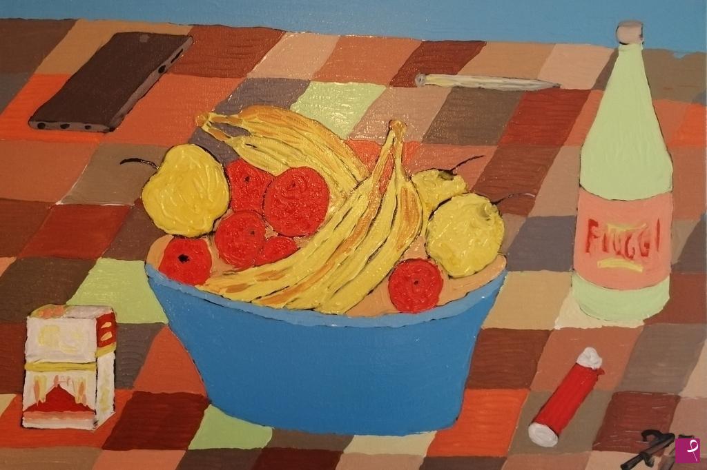 quadri in vendita online - BANANE (50 X 70; OLIO SU TELA)