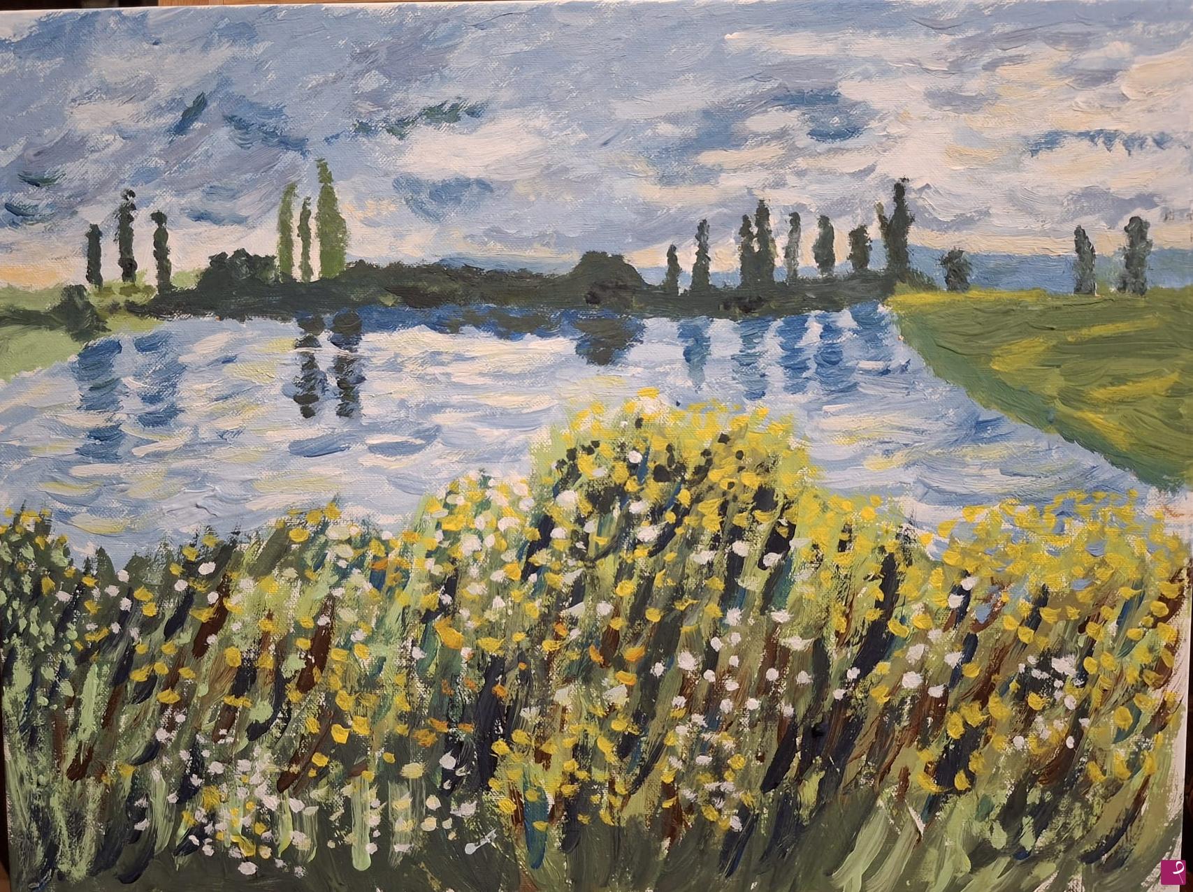 quadri in vendita online - Banks of the Seine 