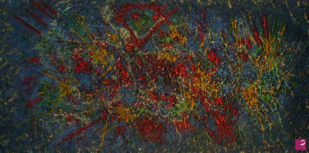 quadri in vendita online - "Baphomet" 50 x 100