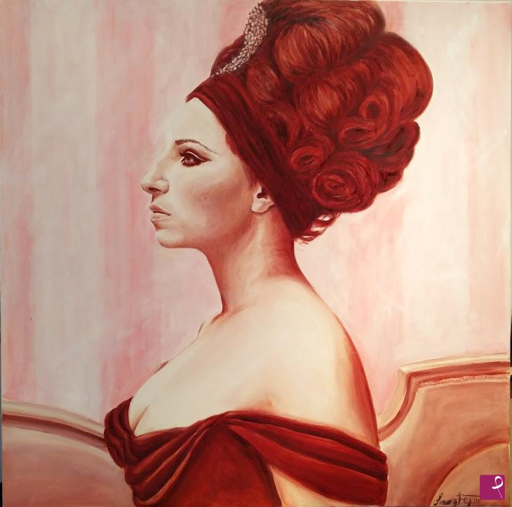 quadri in vendita online - Barbara Streisand