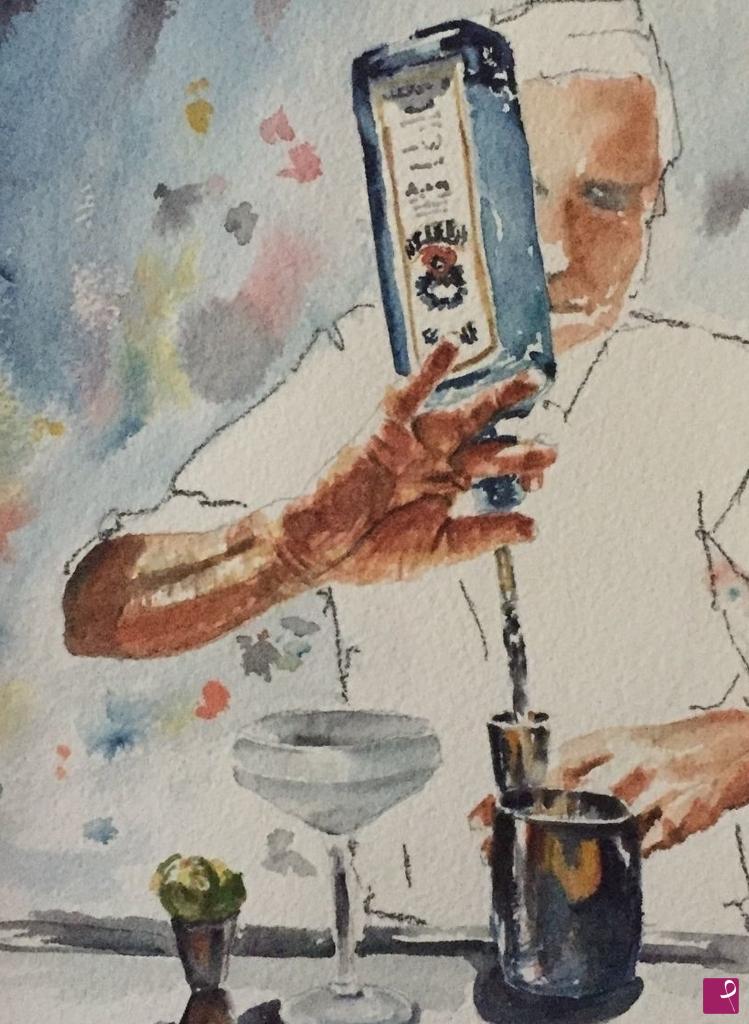 quadri in vendita online - barista n°5