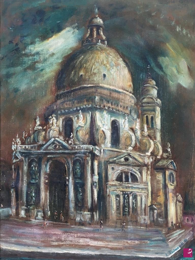 quadri in vendita online - Basilica della Madonna della Salute a Venezia