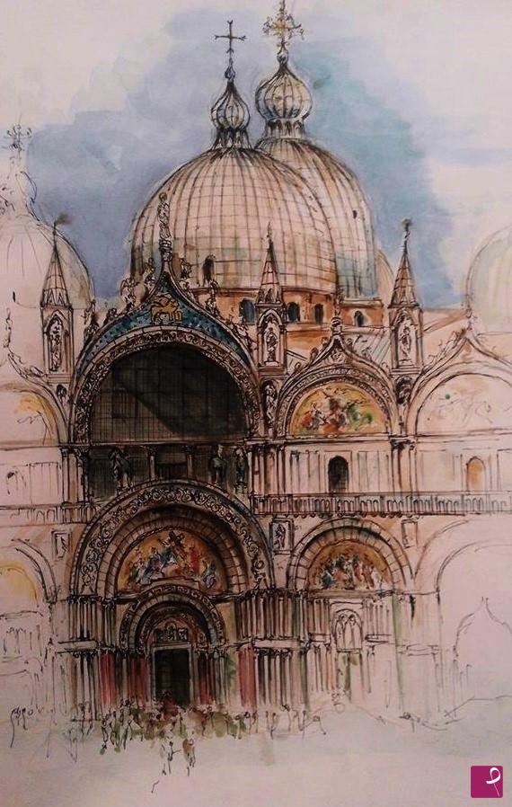 quadri in vendita online - Basilica di San Marco a Venezia