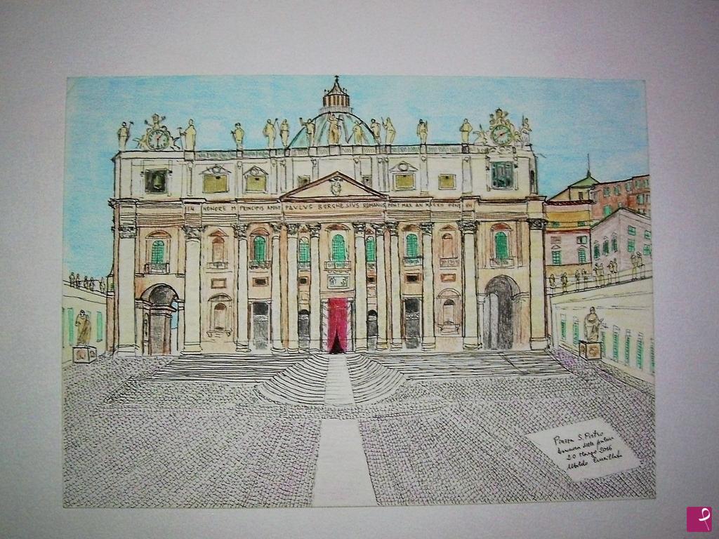 quadri in vendita online - Basilica di S:Pietro, Roma